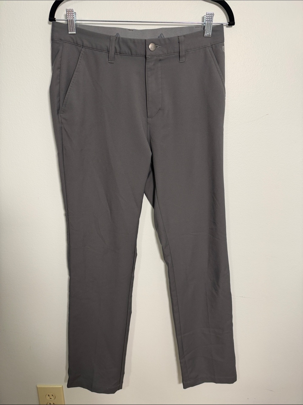 adidas Men's Gray Performance Golf Pants 30x32 (31*)